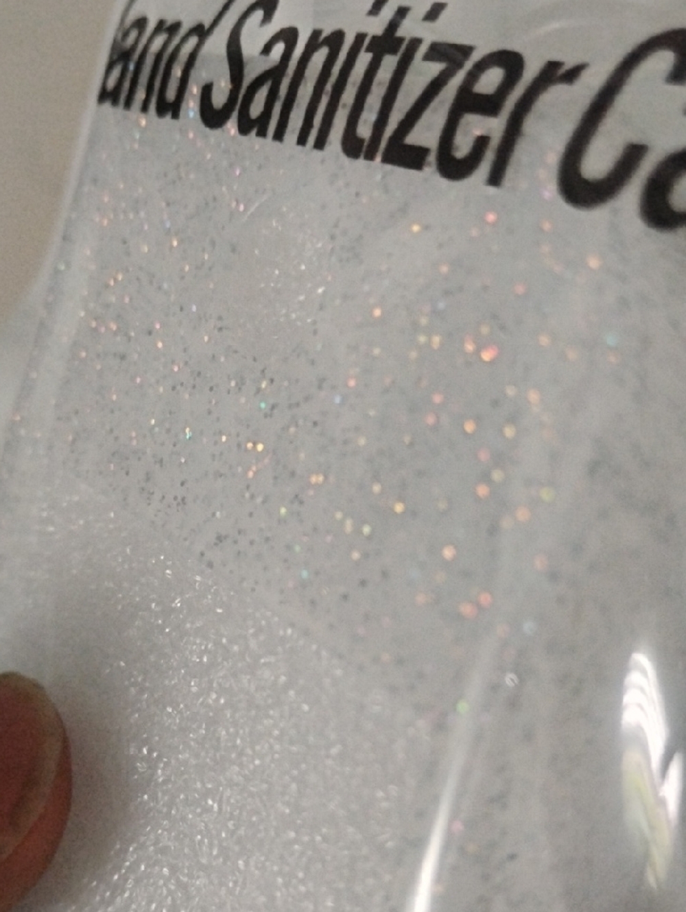 b.pure Hand Sanitizer Case - Frosted White - Picture 3 of 3